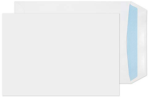 Blake Environmental - FSC Recycled Envelopes C5 (229 x 162 mm) - Pack of 500 - Eco Biodegradeable 100GSM - Self Seal White Envelopes - Stationery & Business Supplies (RD7893)