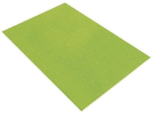Rayher 5311911 Textilfilz, 30x45x0,4cm, h.grün