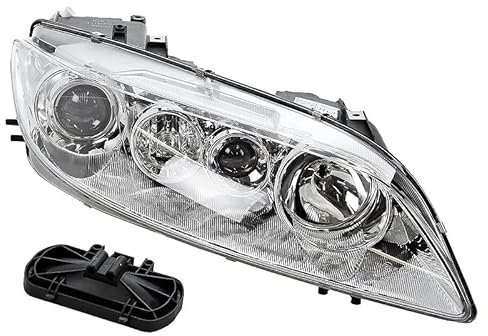 ATEC Germany 1x Hauptscheinwerfer vorne rechts H1 Frontscheinwerfer mit Stellmotor für Leuchtweiteregulierung, Kompatibel mit MAZDA 6 Hatchback (GG), 6 Station Wagon (GY), 6 Stufenheck (GG)