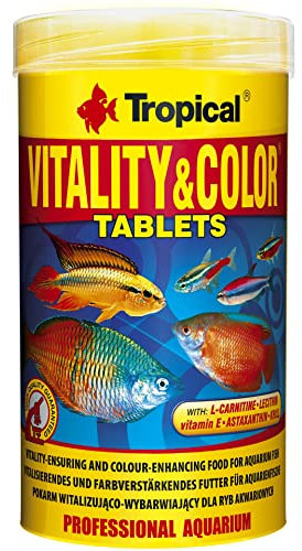 Tropical Vitality und Color Tablets farbfördernde Haftfuttertabletten, 1er Pack (1 x 250 ml)