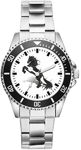 KIESENBERG Geschenk für Reiter Pferde Liebhaber Besitzer Züchter Uhr 2185
