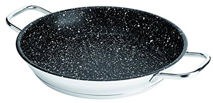 PAELLERA ACERO ASAS INOX INDUCCIOM PIEDRA 36 CM
