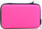 Demiawaking Eva Lagerung Reißverschluss Tasche Schutzhülle Abdeckungs Haut Gehäuse Deckel für Nintendo 3DS XL LL (Pink)