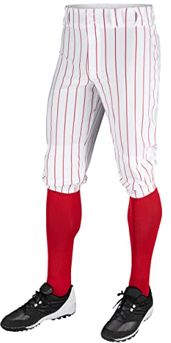 Champro Herren Triple Crown Nadelstreifen Polyester Baseball Slip Klassische Baseball-Unterhose mit DREI Kronen und Nadelstreifen