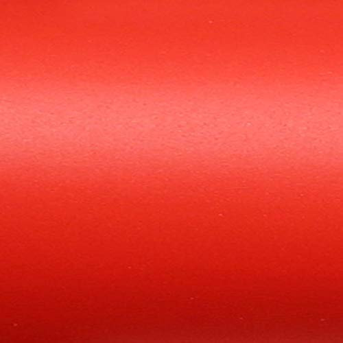 TipTopCarbon 5,64€/m² Möbelfolie Hell-Rot Matt Klebefolie 10m x 62cm selbstklebende Plotterfolie matte