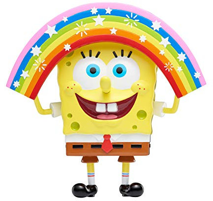 Nickelodeon SpongeBob Squarepants Auldey EU691001 Spongebob Schwammkopf Masterpiece Memes Collection, 15,2-cm-Sammelfigur