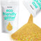 Hemway Biologisch abbaubare Eco Körper Glitter - Cosmetic Safe - 100g Feinstsichter 1/128 - Gold holografischen