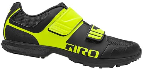 Giro Berm Cycling Shoe Black/Citron Green 10