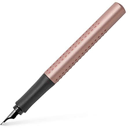 Faber-Castell 140969 - Füller Grip Edition, Federbreite EF, rosekupfer, 1 Stück