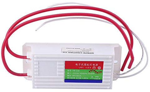 Trasformatore elettronico a luce al neon 6KV 30mA Carico ad alta tensione stabile per esterno Rettificatore di alimentazione al neon impermeabile completamente sigillato per cartelloni