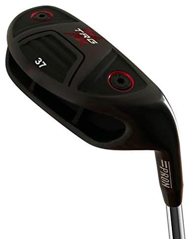 Japan Pron USGA R A Rules Adjustable Chipper Mens Golf Club with Cover,TRV22 Model,CNC Full Milled Face,Black Oil Finish,37 Degree Single,2 Bounce