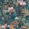 Rasch Tapeten Vliestapete (Botanical) Blau 10,05 m x 0,53 m Selection Vinyl/Vlies 833133