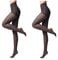 Conte elegant ACTIVE 40 DEN Lot de 2 Collants Modelants et Fins pour Femmes - Collant Femme Résistant - Stimule la Circulation Sanguine - Noir taille 3