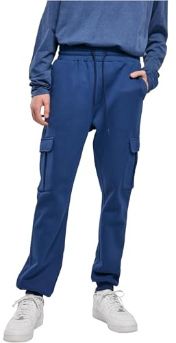 Urban Classics Men's Cargo Sweatpants Pants, spaceblue, L