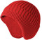 VIAUMBR Wintermütze Herren haube strickmütze Kopfbedeckung Mütze Damen Winter Unisex warme Dicke Skimütze 19 Rot