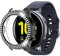 Diamanten Hülle Kompatible mit Samsung Galaxy Watch Active/Active 2 40mm/44mm Hülle Glitzer 360 Rundumschutz Ultradünne Anti Kratz Cover Leicht PC Case (schwarz,Active 2 40mm)