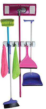 Magische Halterung, Multifunktioneller Mopp-Organizer, Gerätehalter, Besenhalter, Wandhalterung