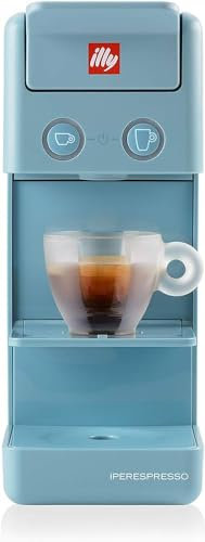illy Iperespresso Y3.3 - Macchina da caffè per capsule, 0.7 l, colore: azzurro