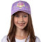 Nintendo Kirby All Over Star Print Youth Snapback Hat Girls Kids Adjustable Hat Purple, Violett, Einheitsgröße