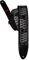 PRS 2.4 Padded Guitar Strap w/FLASH, Custom Jacquard Birds Wavelength, Charcoal