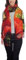 Jmorco Llama In A Schal Schals Für Frauen Leichter Schal Winter Warm Dicker Druck Schal Wrap, Schöne rote Mohnblume., One size