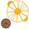 Cyrank Marqueur De Portion De Gâteau Double Face Rond 10/12 Pièces Outil De Cuisson De Diviseur De Gâteau, Séparateur à Gâteau, Trancheuse à Gâteau, Accessoires De Pâtisserie Pour Décorer