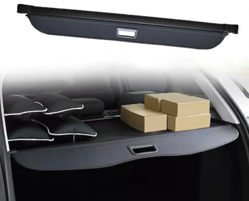 Auto Einziehbarer Laderaumabdeckung Kofferraum für B.M.W X2 F39 M35i M Sport 2018-2023, Schwarz Schutz Der Privatsphäre Abdeckung Hutablage Cargo Cover, Ausziehbar Kofferraumabdeckung Rollo