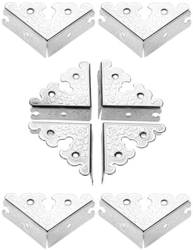 Dinntty Eckenschutz, 8 Stück, Dreieckiger Eckenschutz Für Schmuck, Holzkisten, Möbel, Geschnitzte Tischecken, Glas Und Spiegel, Sicherheitskante