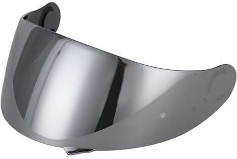 Shkalacar Helmlinsen Visier Ersatz für GT-AIR GT-AIR2 Integralhelmschild, Anti-UV, Antibeschlag und Antikratzer, Helmvisier für Ihre Fahrsicherheit(versilbert)