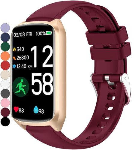 OUTPUTBT Silicone Bracelet 16mm Compatible avec XPLORA X5 Play/XGO3 Enfants Smartwatch Bracelet pour Shang Wing 2 FOSSIL Alienwork Bracelet pour Sanorum CS5 Huawei Band 6 pour Femmes