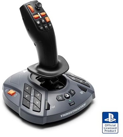 Thrustmaster SimTask FarmStick, Multifunctional Joystick for Farming Simulation (Compatible with PS5 and PC)