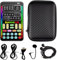 Flylin Tragbares Handmikrofon Stimmenwechsler mit Sound Multifunktionale Effektmaschine Voice Disguiser Mini Gerät für Handy PC Laptops PS4 Xbox One Spiele