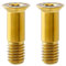 Uqezagpa 2 Pcs Bike Rear Derailleur Screws Alloy Bolts Screws Fasteners Guide Wheel Screws Fixed Bolts Cycling Accessories
