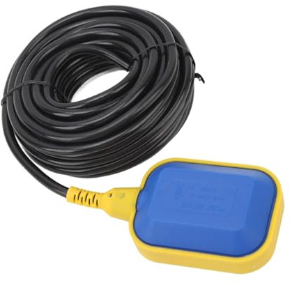 Interruttore a Galleggiante con Cavo 10 Metri, 1 Cavo Misuratore Interruttore Galleggiante Automatico 250 V Accessori per Pompe Automatiche Pompa Sommergibile Pompe di Controllo
