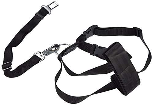 Trixie 1293 Auto-Geschirr, XL: 80–110 cm/25 mm, schwarz