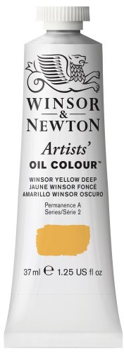 Winsor & Newton 37ml Artists' Oil Colour - Winsor Yellow Deep