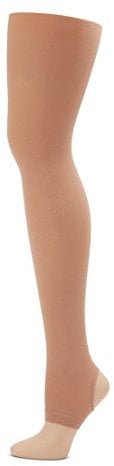 Capezio Women's Hold & Stretch Steigbügelstraffung Tights, Light Suntan, XXL