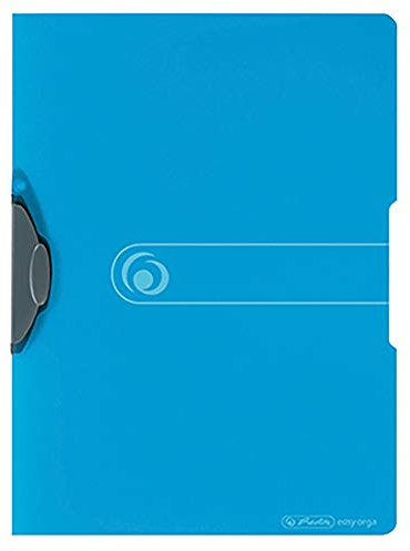 Herlitz 11206455 Polypropylen (PP) blau Datei – Dateien (Polypropylen (PP), blau, A4, 30 Blatt)