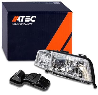 ATEC Germany 1x Hauptscheinwerfer vorne rechts H7 / H7 Frontscheinwerfer | Kompatibel mit: AUDI A6 C5, A6 C5 Avant