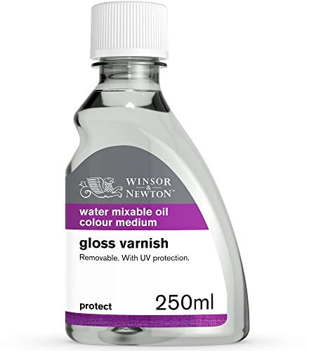 Winsor & Newton 3039721 Artisan Öl - Firnis für wassermischbare Ölfarben - Glanz Firnis, 250ml Flasche