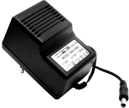 MPE - Alimentatore analogico AC/DC professionale 9v 500mA mod: SA109