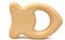 GRÜNSPECHT Edelsteinrassel Fisch, Holzrassel gefüllt mit Edelsteinsplittern, trainiert Greifsinn & Tastsinn, rasselt angenehm leise, Geschenk Spielzeug Baby (597-00)