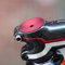 Fahrrad Headset Kappe Alluminum Legierung Mountainbike Top Schüssel Abdeckung Fixed Gear Klapprad Teile für 28,6mm Gabelrohr Abdeckung Stem(Rot)