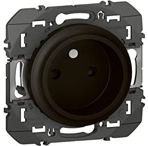 Legrand - Prise de courant 2P à puits dooxie 16A finition noir