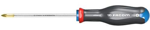 Facom ATD2X125 TOURNEVIS PROTWIST® pour vis cruciformes POZIDRIV® - lames rondes
