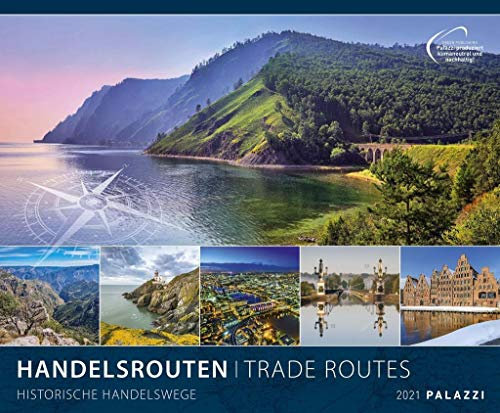 Handelsrouten 2021 - Bild-Kalender - Wand-Planer - 60x50: Historische Handelswege