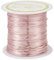 Beadthoven - Filo metallico in rame, 0,5 mm, 23 m, color oro rosa, resistente all’ossidazione, pieghevole, fili metallici per la realizzazione di gioielli e per creazioni fai da te