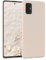 EAZY CASE - Silikonhülle für Samsung Galaxy A51 Hülle Silikon Case Beige weich stoßfeste Handyhülle Samsung Galaxy A51 Schutzhülle mit Kameraschutz Dünn Premium Schutz Cover TPU Phone Bumper in Taupe