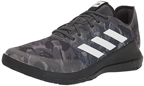 Adidas Damen Crazyflight Volleyballschuhe Hallenturnschuh, Schwarz, Weiß, Kern, Schwarz, 42 EU