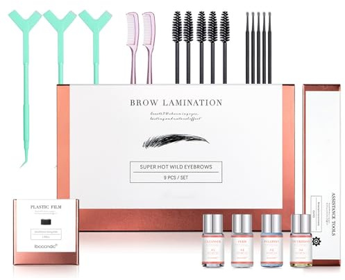Augenbrauen-Laminierungs-Kit, Augenbrauen-Laminierset, Augenbrauen Lifting Set, Wasserdicht Langlebiges Augenbrauen Laminierung Set für den Heim-Salon, Geschenke zum Muttertag